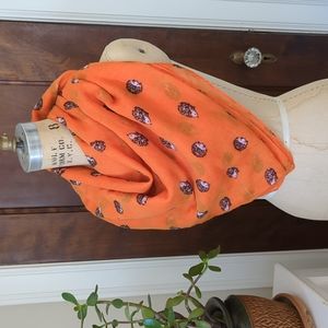 Orange Hedgehog Scarf
